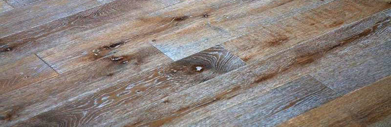 Oak Engineered Flooring White-Grain, Grey Color